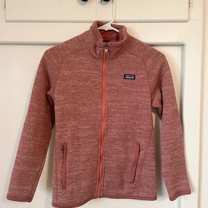 Patagonia Girls Pink Full-Zip Jacket